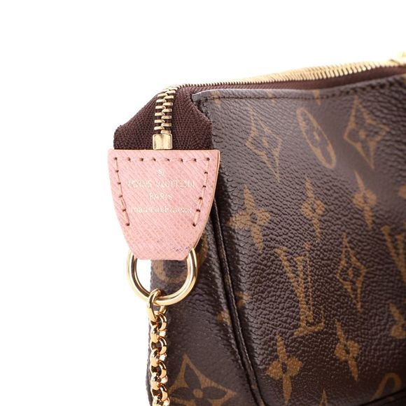 Louis Vuitton Pochette Accessoires Limited Edition Monogram Canvas Mini Brown - Picture 7 of 8